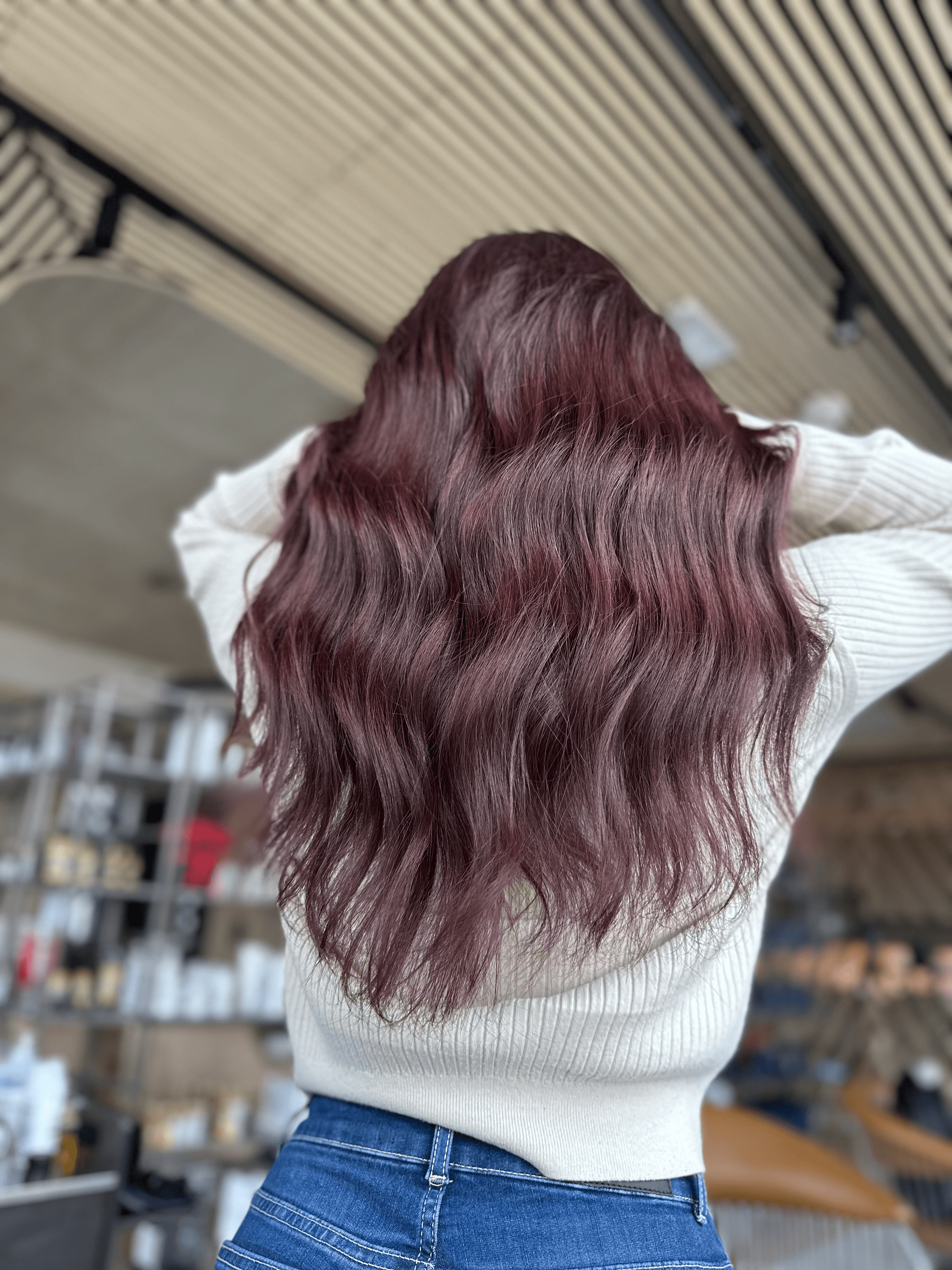 Luksuslik läikiv soeng